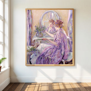 Poster Le Kimono Violet