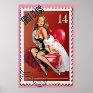 Poster Le Kitsch Bitsch : Valentin de première classe