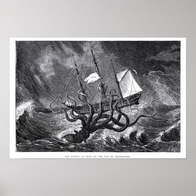 Poster Le Kraken (Devant)