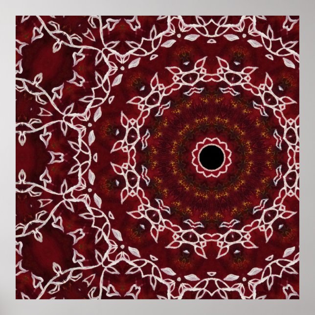 Poster Le Labyrinthe des écarlates (Devant)