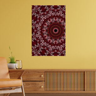 Poster Le Labyrinthe Écarlate