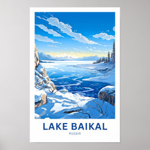 Poster Le lac Baïkal Russie Imprimer