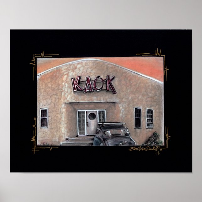 Poster Le lac de KAOK charles (Devant)