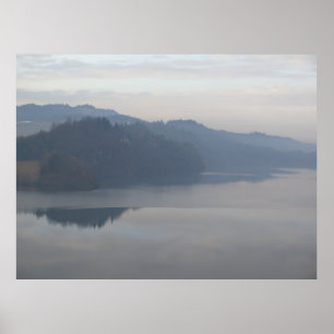 Poster Le lac de Tchorsztynskie Pieniny