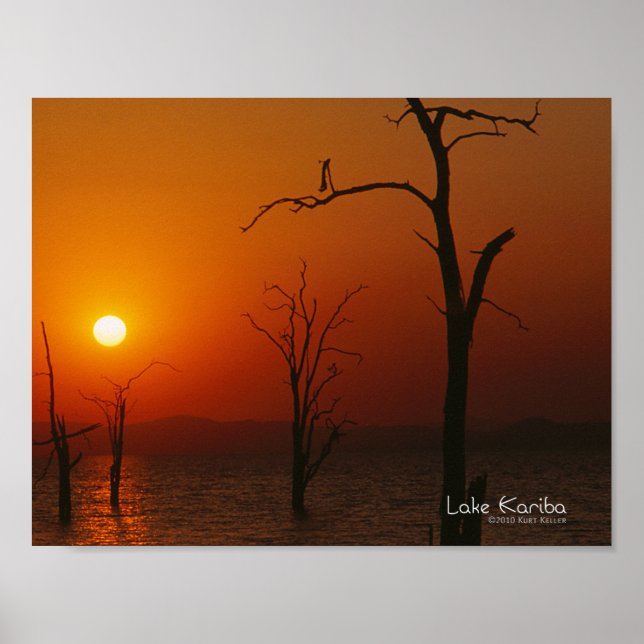Poster Le lac Kariba (Devant)