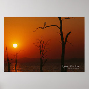 Poster Le lac Kariba