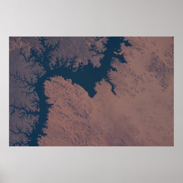 Poster Le lac Nasser (Devant)