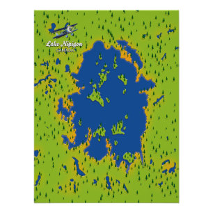 Poster Le lac Nipigon
