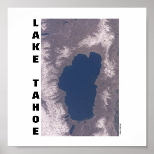 Poster Le lac Tahoe