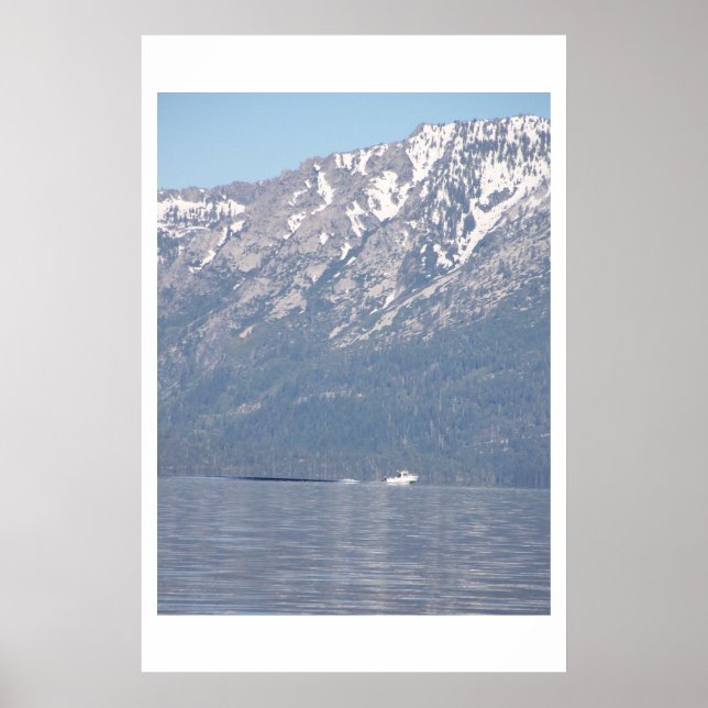 Poster Le lac Tahoe (Devant)