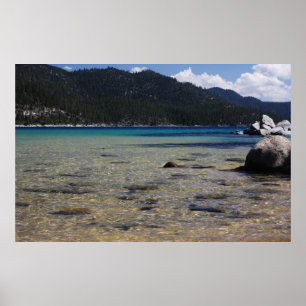 Poster Le lac Tahoe