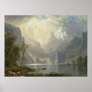 Poster Le lac Tahoe dans les Sierras