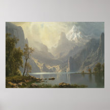 Le lac Tahoe par Bierstadt