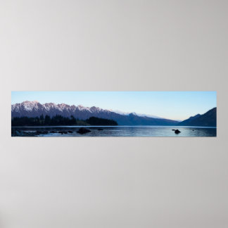 Poster Le lac Wakatipu