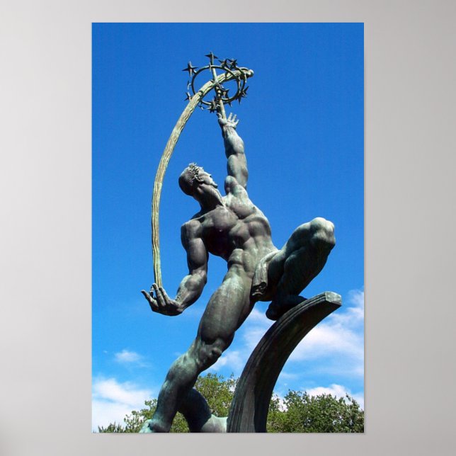 Poster Le lanceur de fusée (Devant)