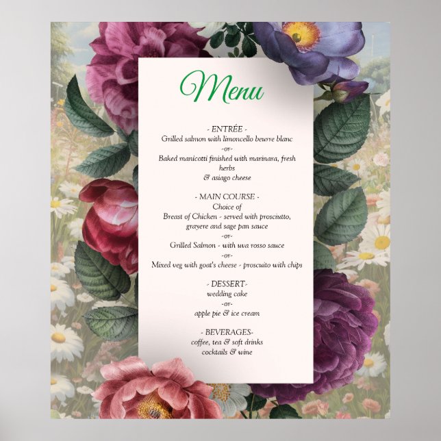 Poster Le langage des fleurs (Devant)