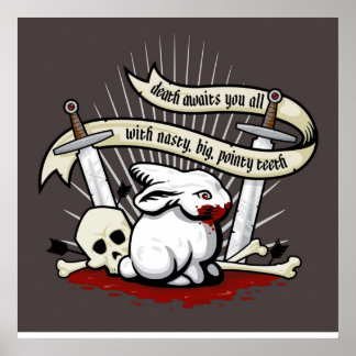 Poster Le lapin de Caerbannog