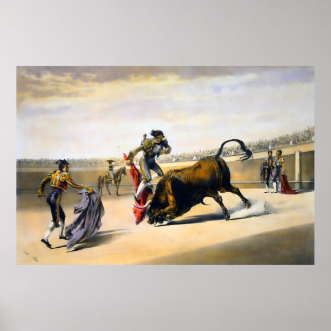 Poster Le Leap ou la Salta Tras Cuernos (Devant)