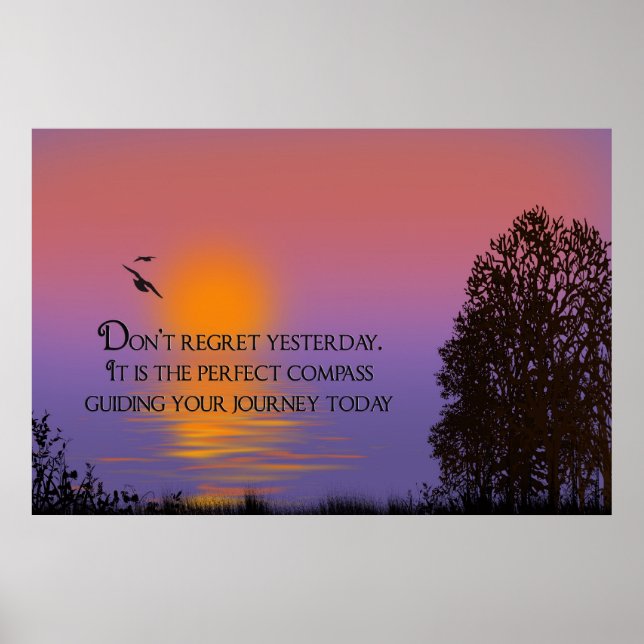 Poster Le lever du soleil d'aujourd'hui (Devant)