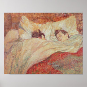 Poster Le lit, c.1892-95
