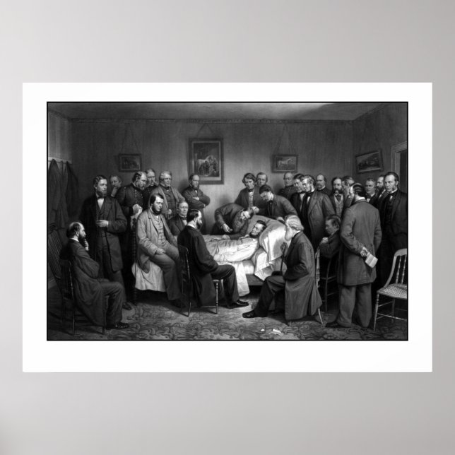 Poster Le lit de mort de Lincoln (Devant)