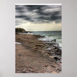 Poster Le littoral du Grand Marais
