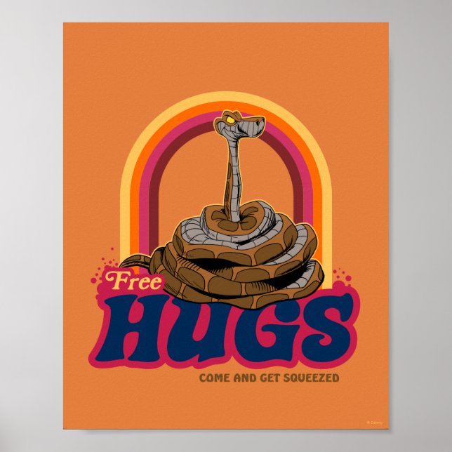 Poster Le livre de la jungle | Hugs gratuits (Devant)