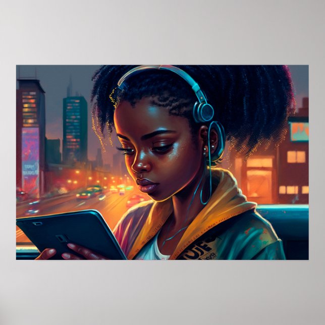 Poster Le livre préféré de Fahari (Devant)