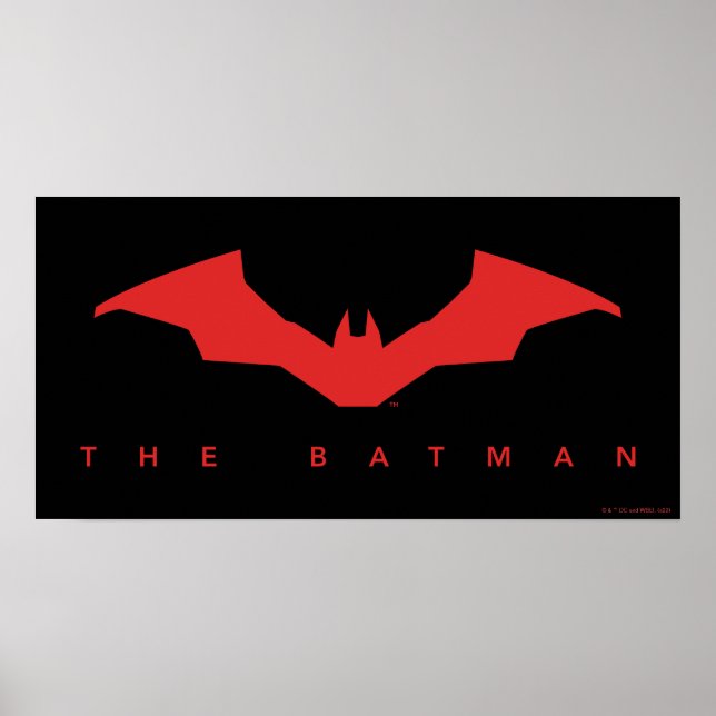 Poster Le logo Batman Bat (Devant)