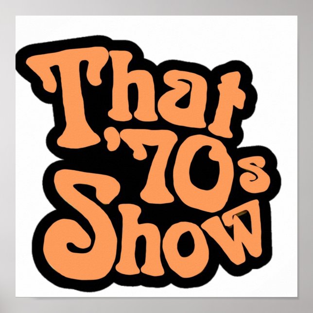 Poster Le logo de l’exposition des années 70 (Devant)