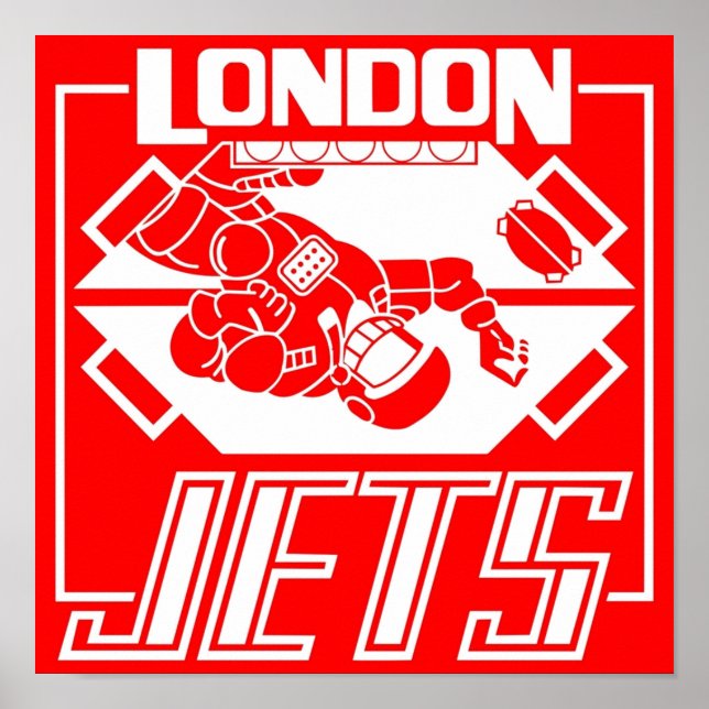 Poster Le London Jets (Devant)