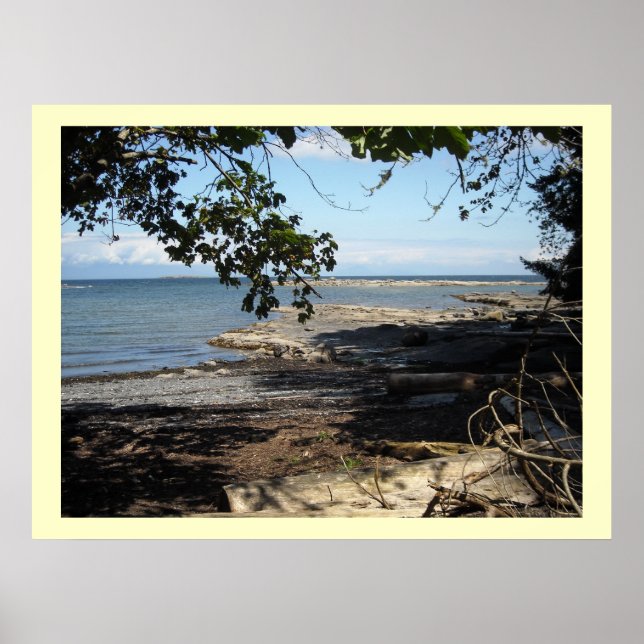 Poster Le long de l'océan (Devant)