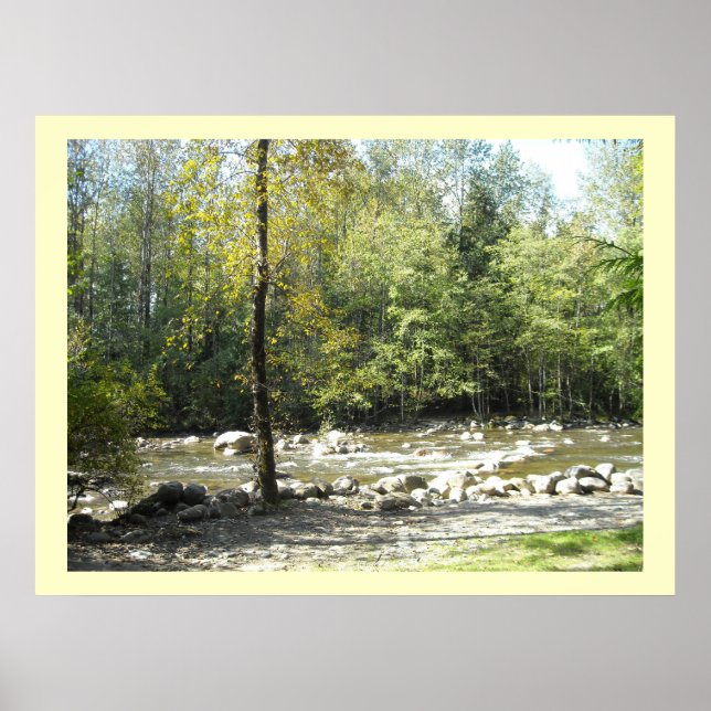 Poster Le long du ruisseau (Devant)