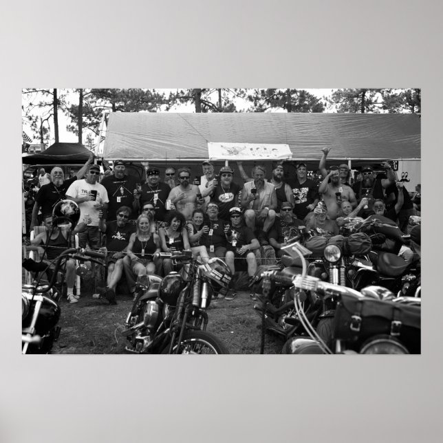 Poster Le Lounge B&W (Devant)