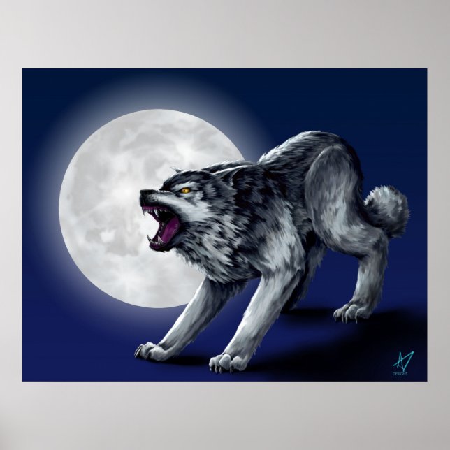 Poster Le loup de Wolfe (Devant)