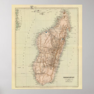 Poster Le Madagascar