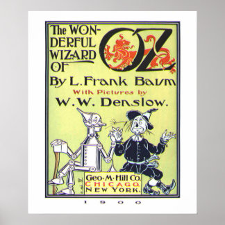Poster Le Magicien Merveilleux d'Oz
