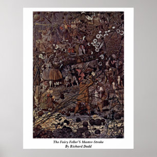 Poster Le Maître-Trame De Feller Fée Par Richard Dadd
