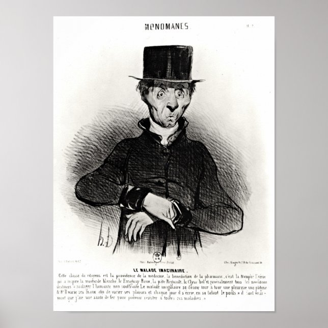 Poster Le Malade Imaginaire, de la série (Devant)