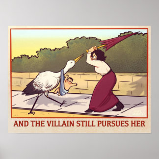 Poster Le Malin La Poursuit Toujours