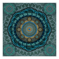 Le mandala des yeux psychédéliques gynécologiques