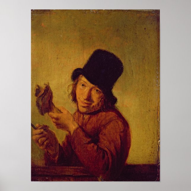 Poster Le mangeur de jambon (Devant)