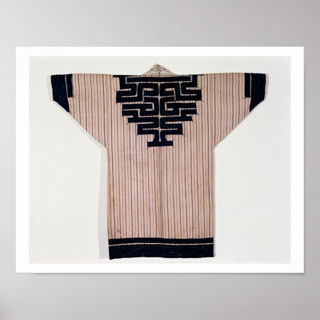 Poster Le manteau d'Ainu, 19ème siècle (Devant)