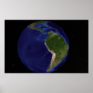 Poster Le marbre bleu Nouvelle génération Terre 8