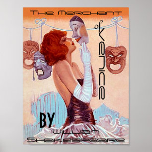 Poster Le Marchand de Venise William Shakespeare