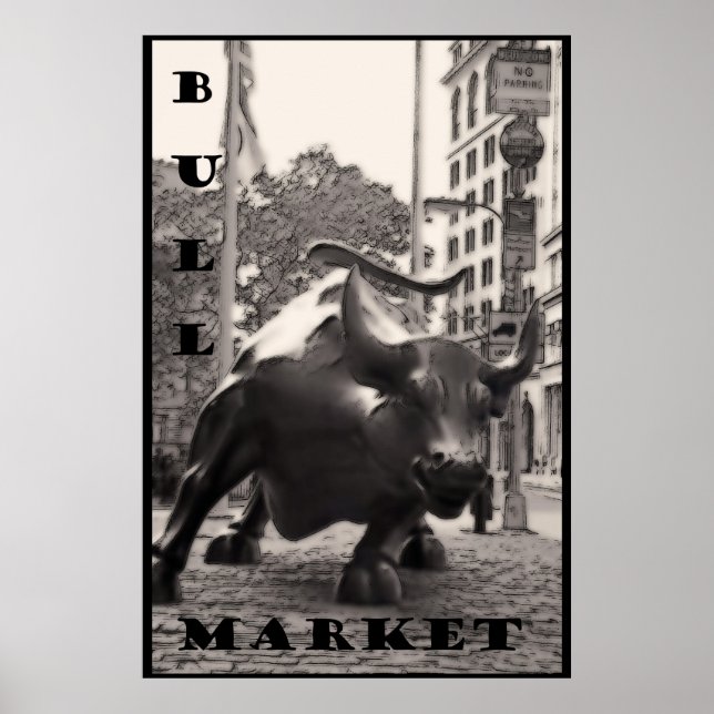 POSTER LE MARCHÉ DE BULL, (Devant)
