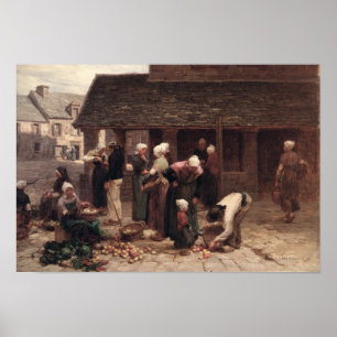 Poster Le Marché de Ploudalmezeau