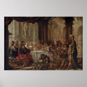 Poster Le mariage chez Cana, 1660