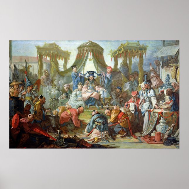 Poster Le mariage chinois, ou un public avec (Devant)