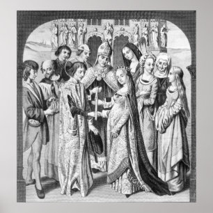 Poster Le mariage de Henri VI et Margaret d'Anjou